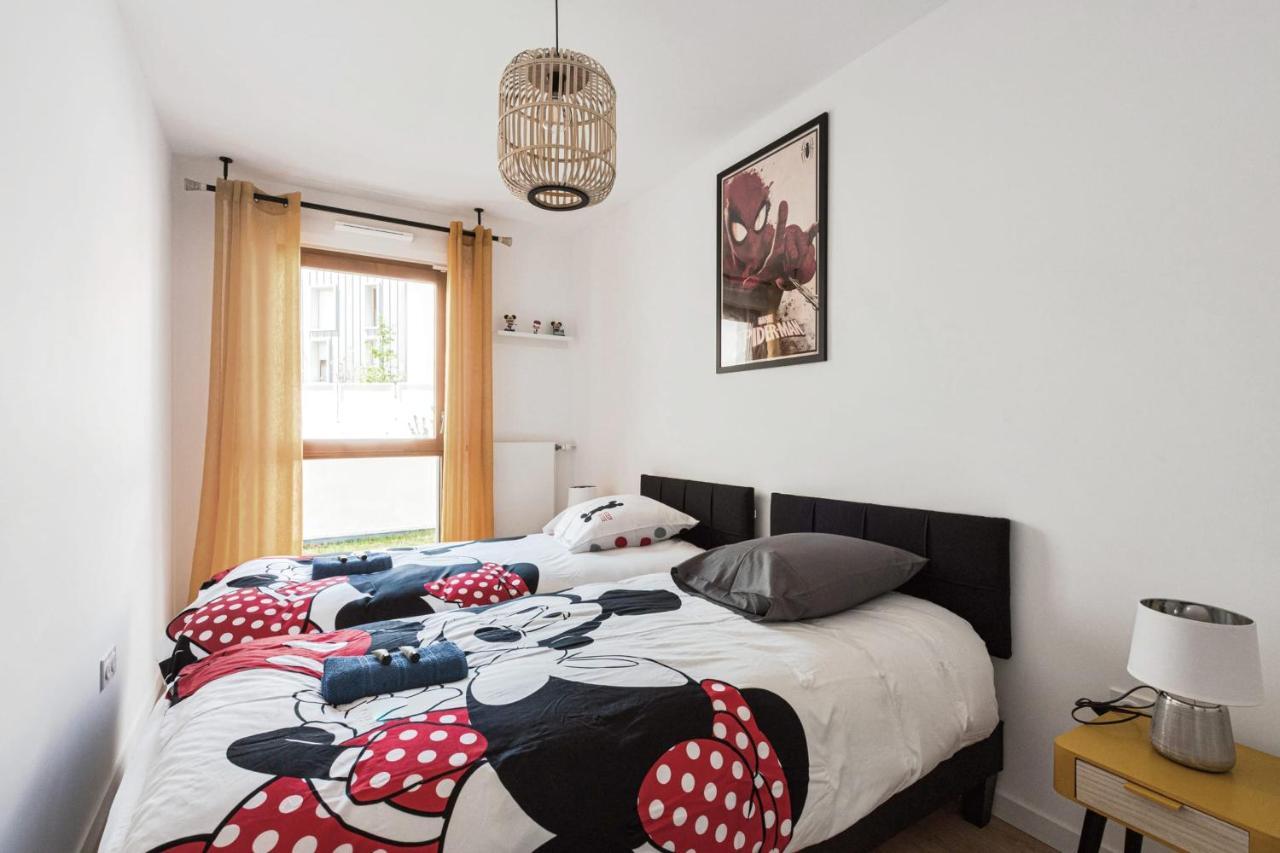 Cosygreen77 Modern Apartment With Garden And Parking Magny-le-Hongre Esterno foto