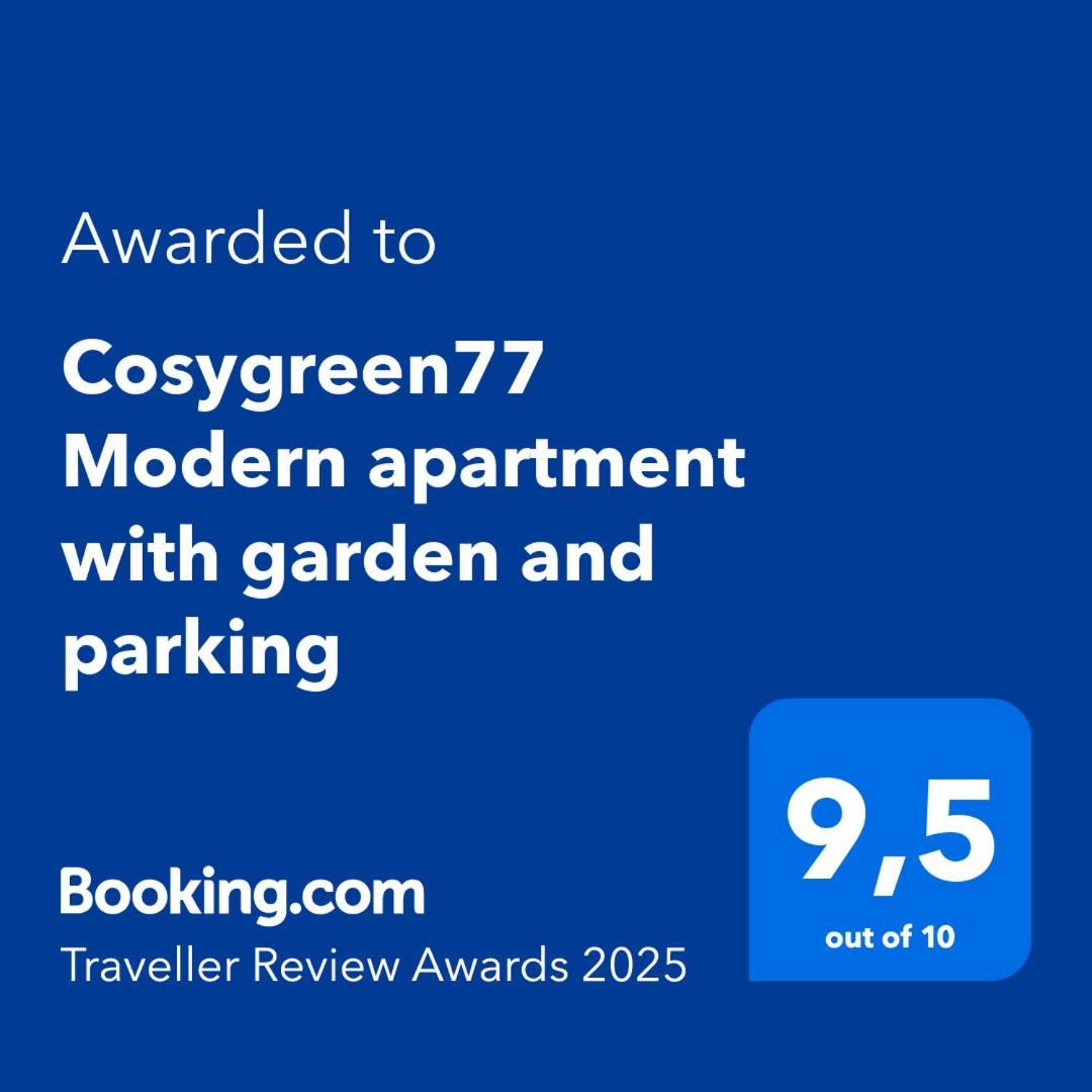 Cosygreen77 Modern Apartment With Garden And Parking Magny-le-Hongre Esterno foto